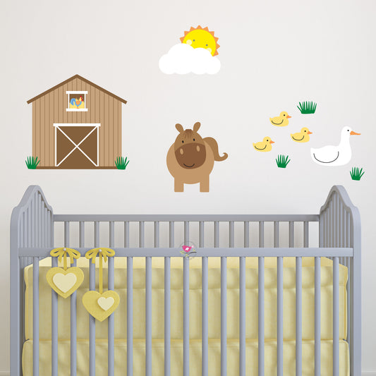Farmyard Additional Extra Wall Stickers