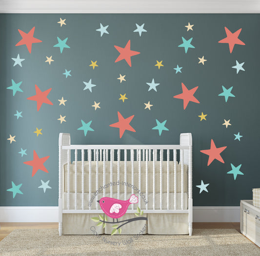 Unisex Star Wall Stickers