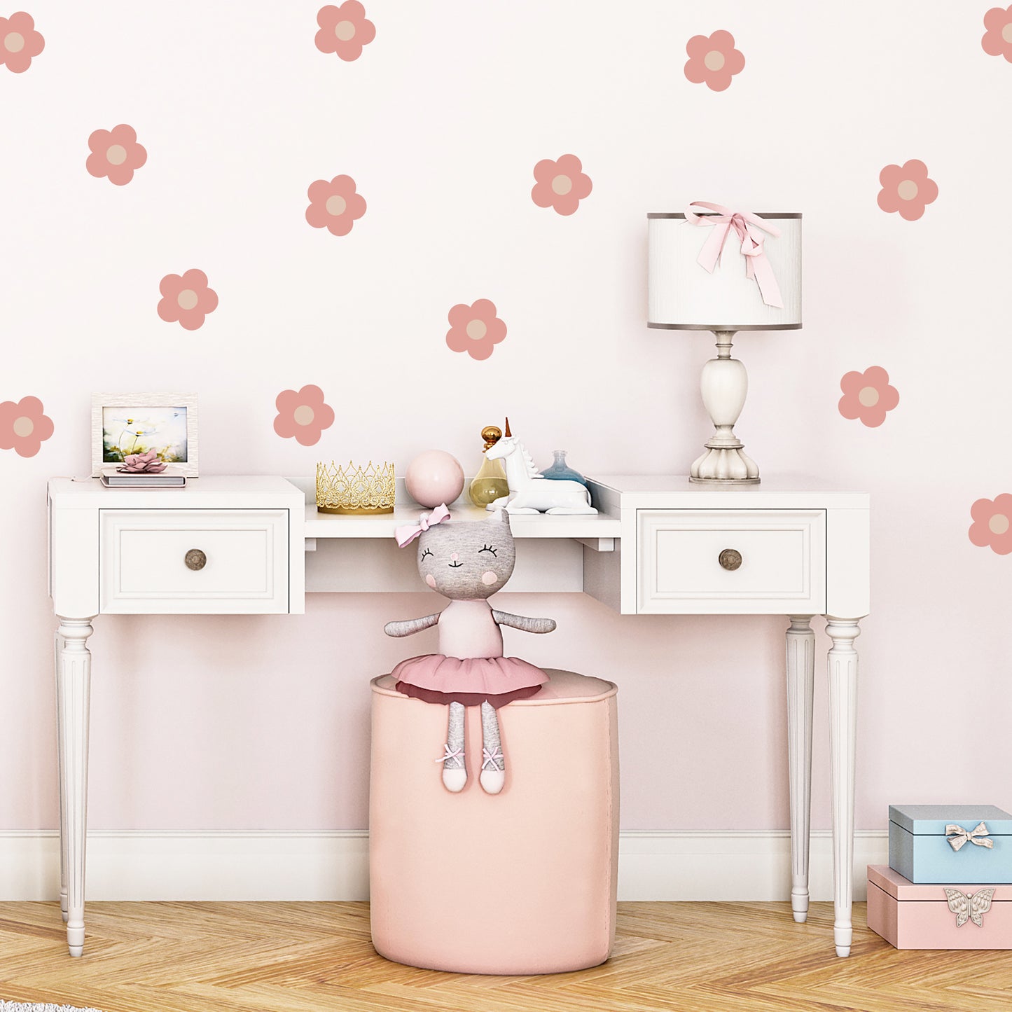 Daisy Flower Wall Stickers