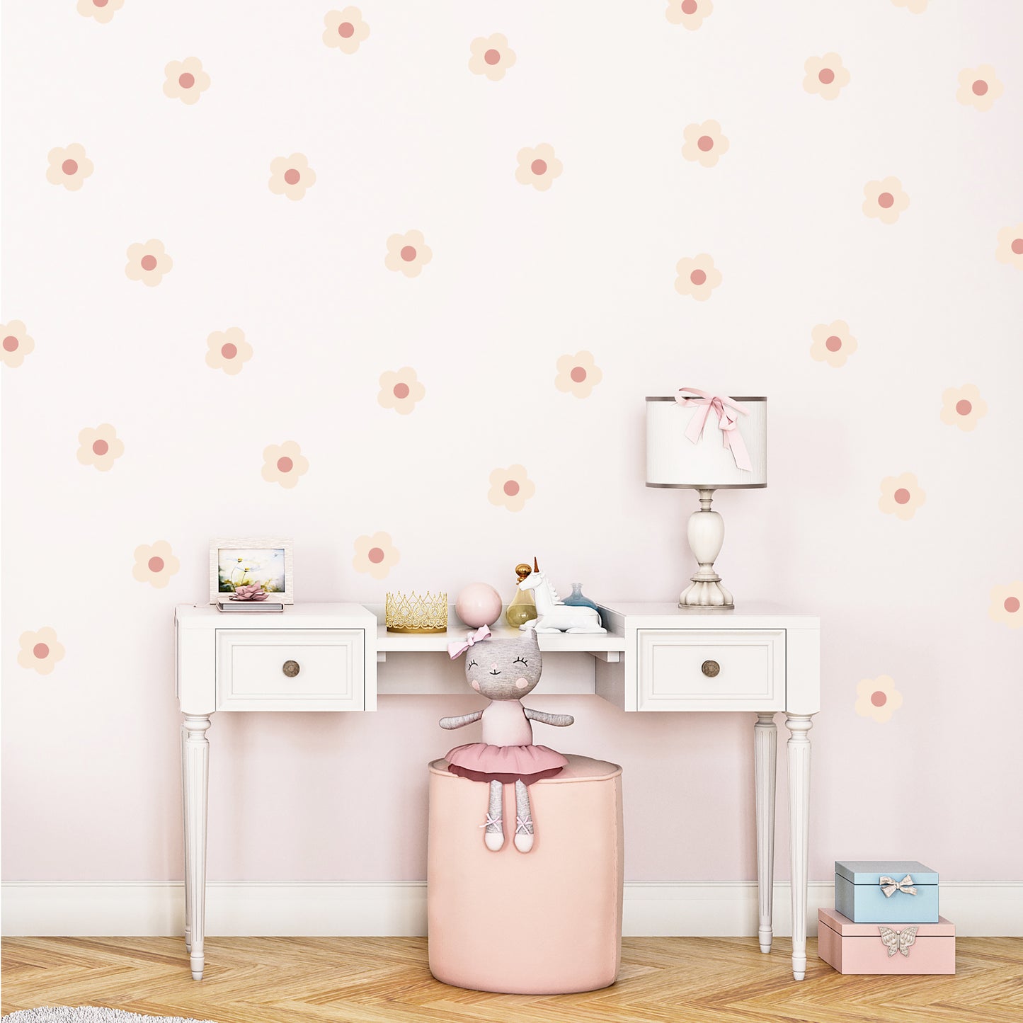 Daisy Flower Wall Stickers