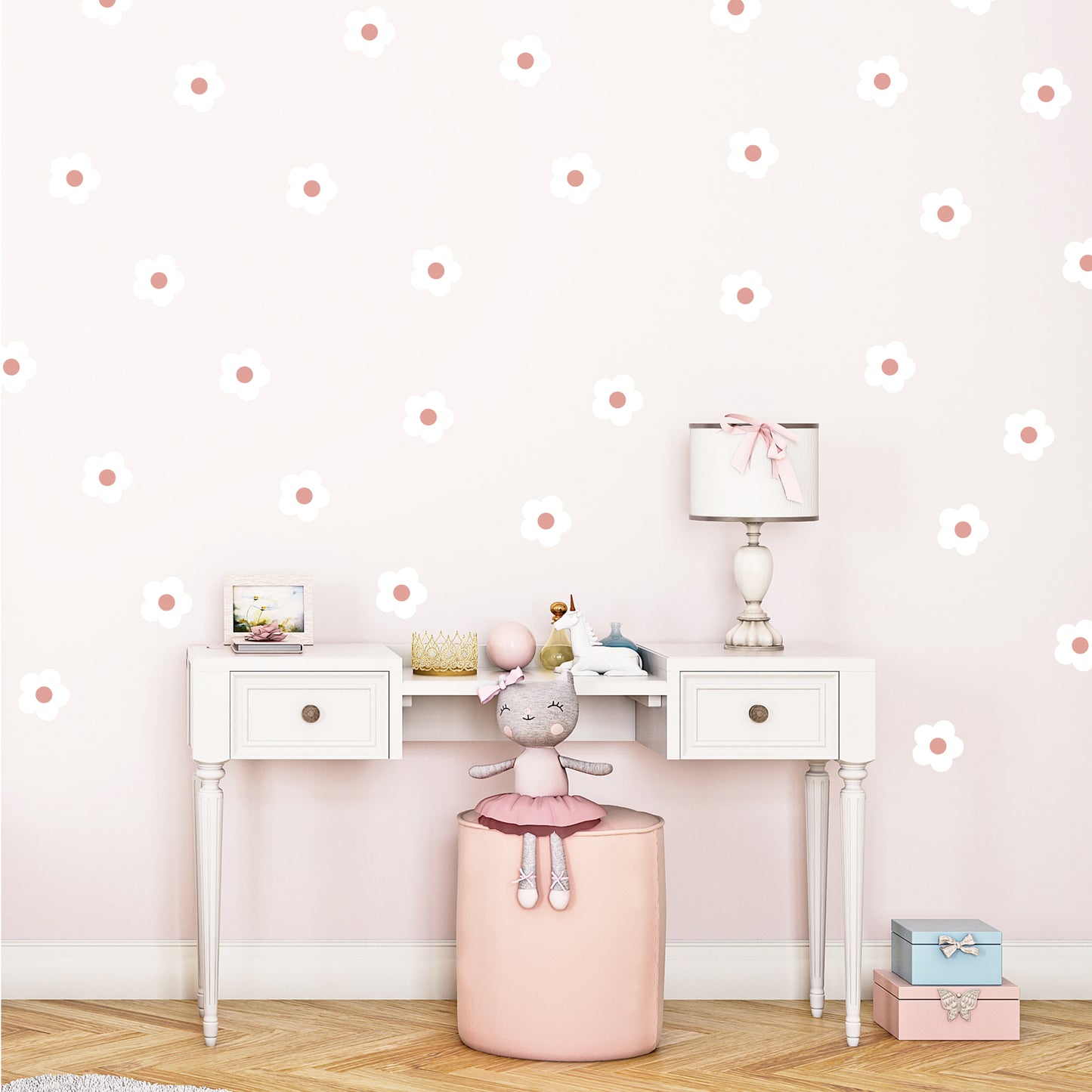 Daisy Flower Wall Stickers