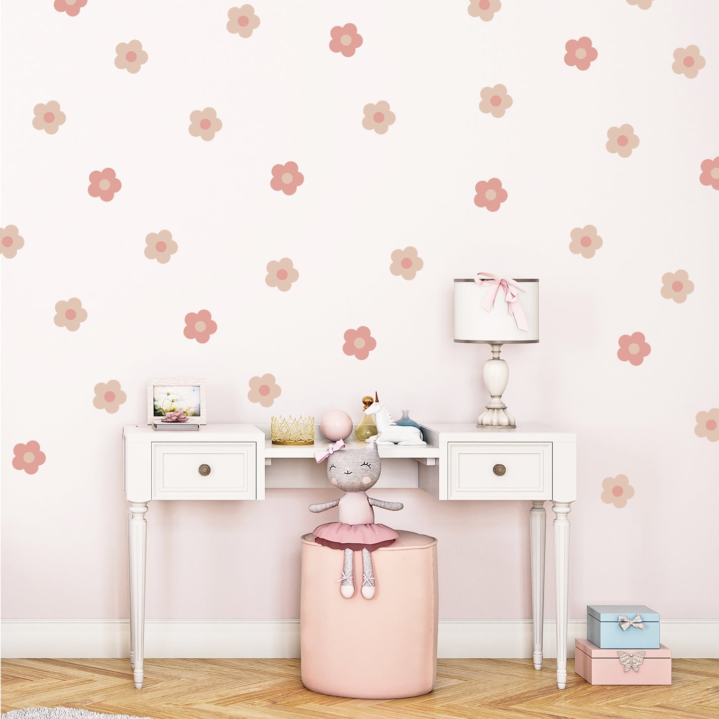 Daisy Flower Wall Stickers