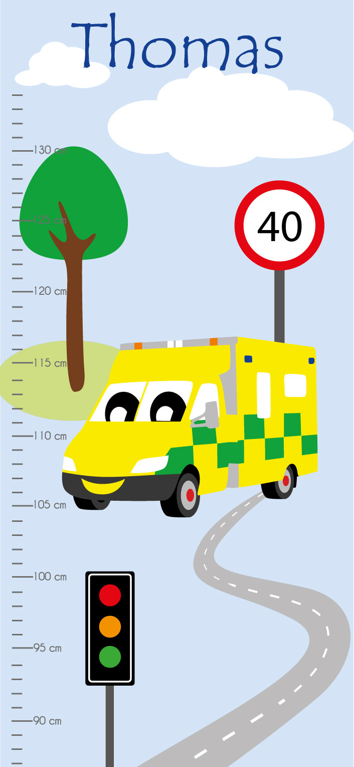 Emergency Services Kids Growth Chart