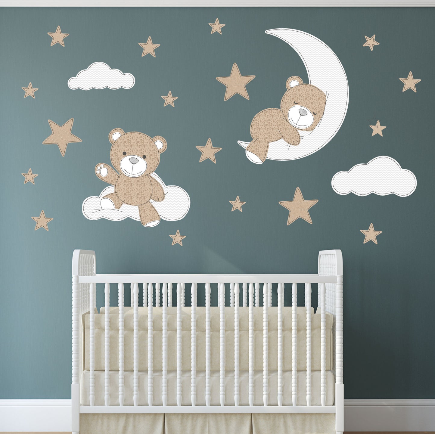 Teddy Bear Wall Stickers Unisex