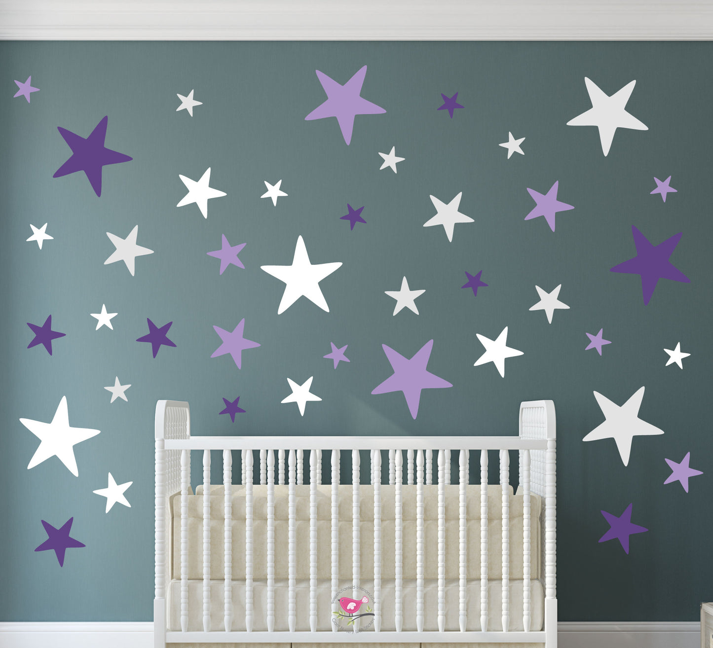 Geometric Stars Ultra Violet