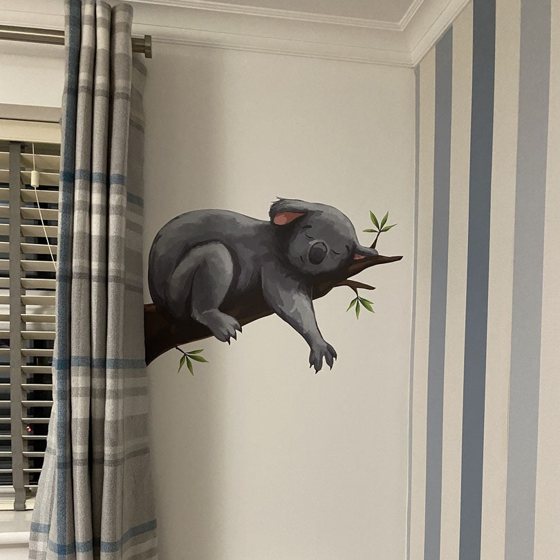 Koala Branch Wall Stickers Watercolour