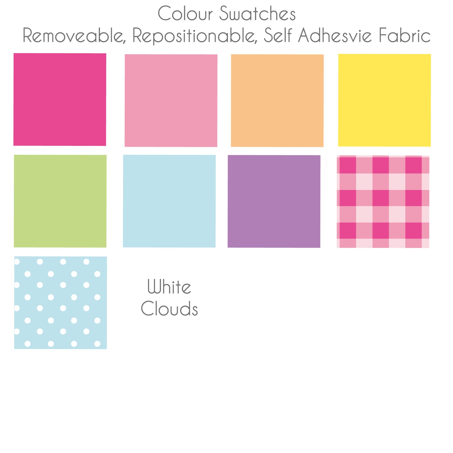Rainbow Nursery Wall Sticker