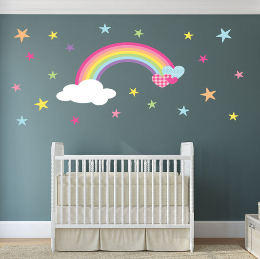 Rainbow Nursery Wall Sticker