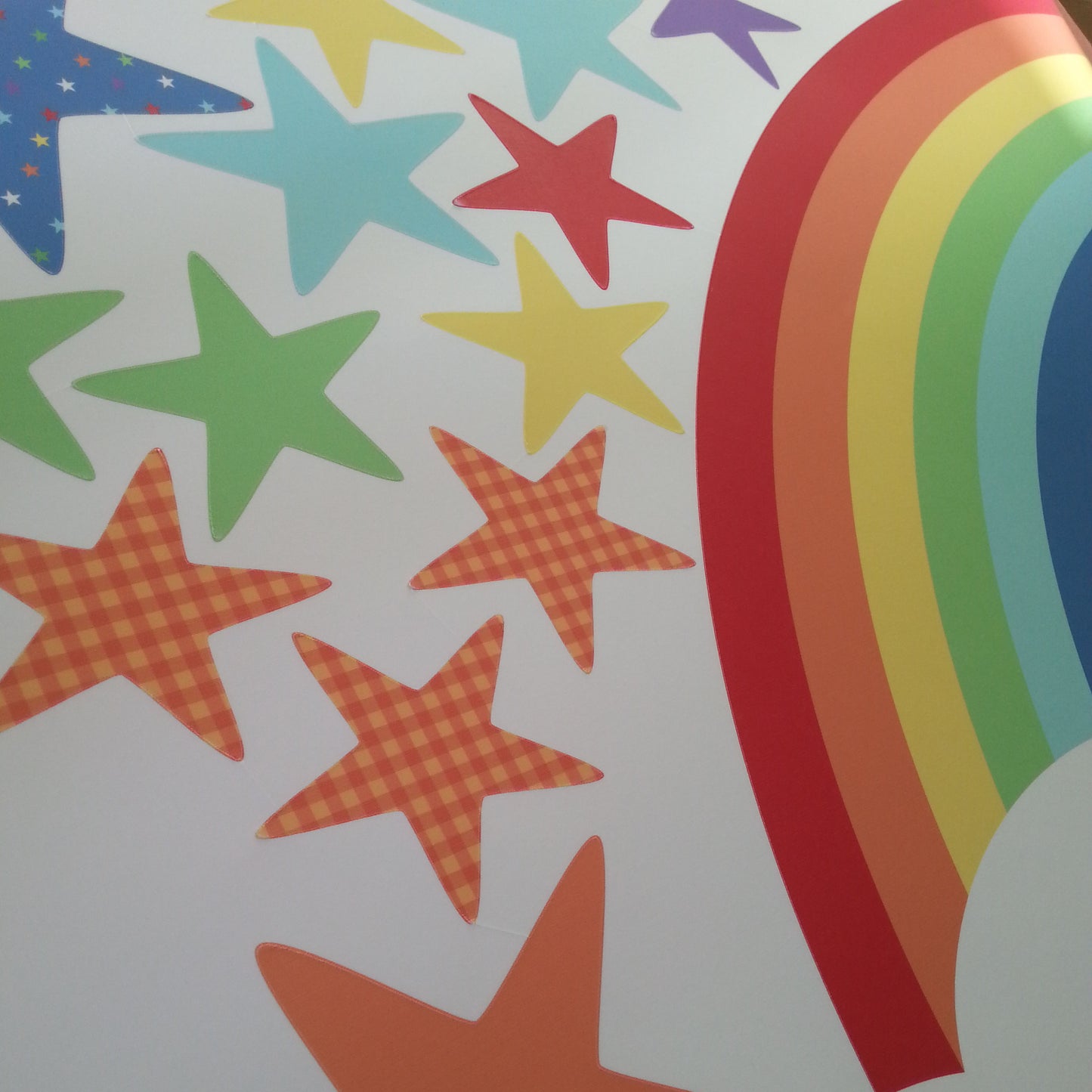 Rainbow Wall Stickers for Babys Nursery
