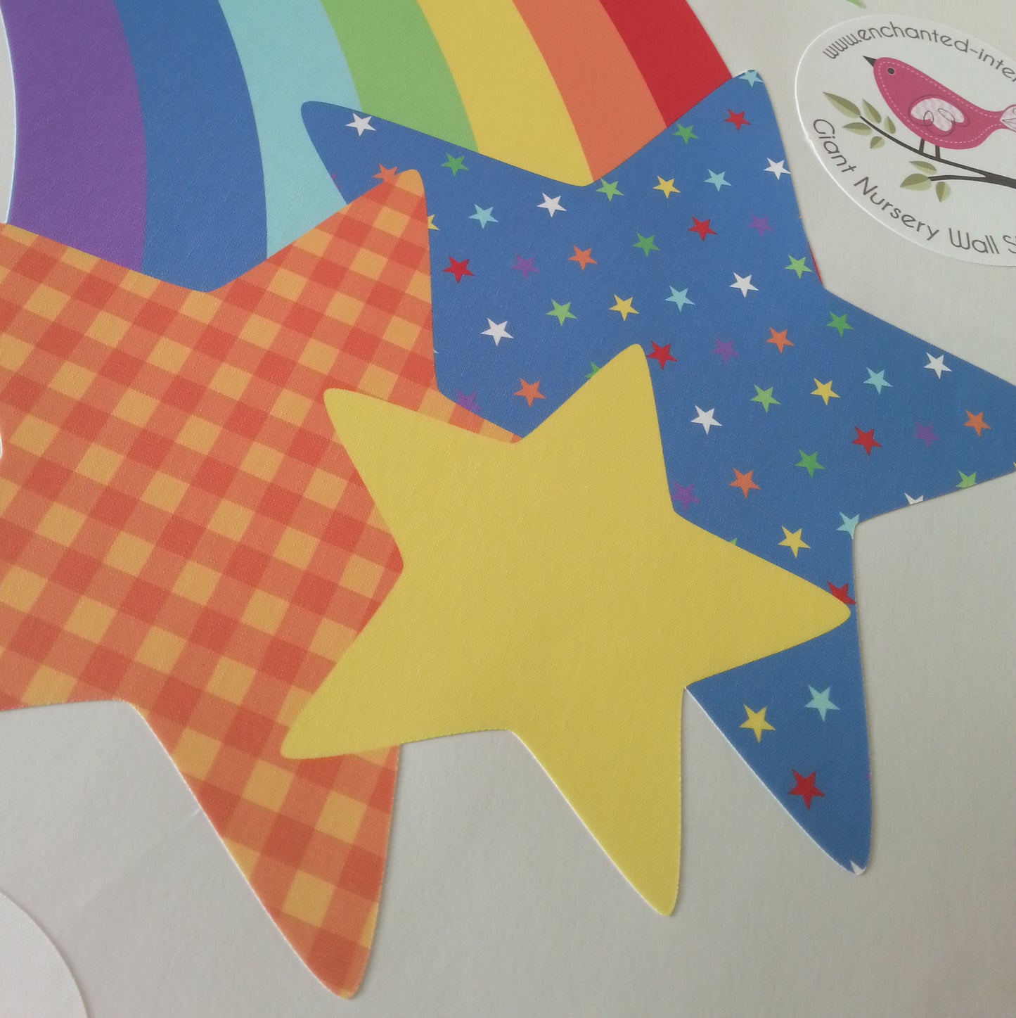 Rainbow Wall Stickers for Babys Nursery