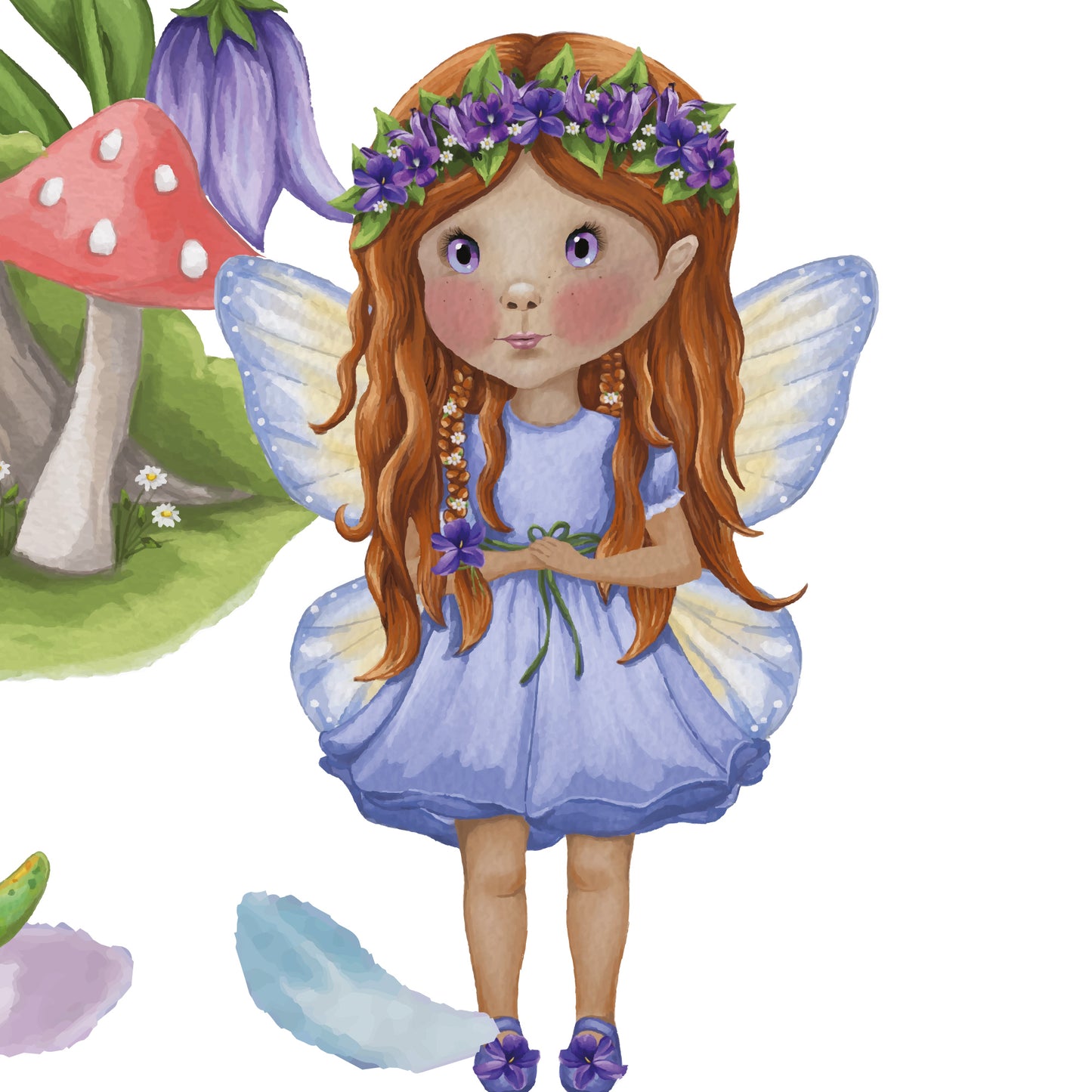 Flower Fairy Wall Stickers