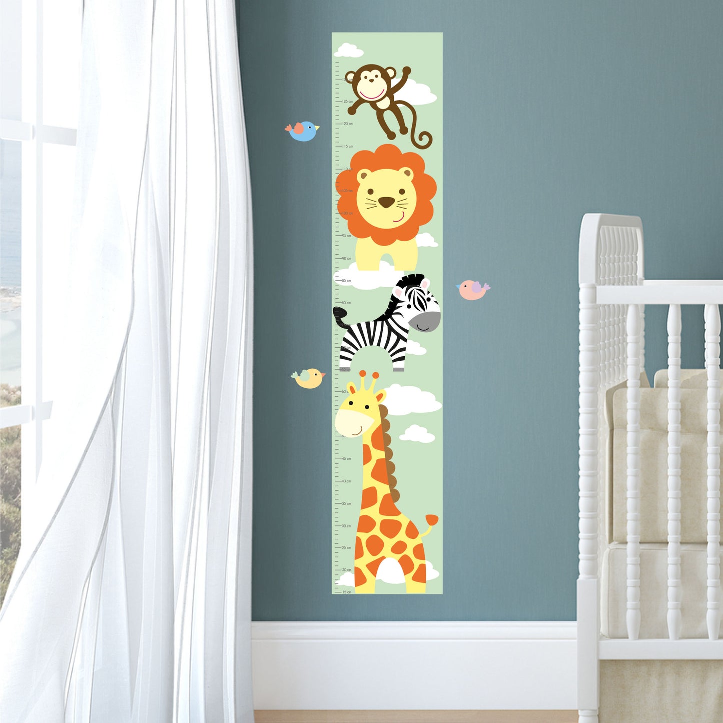 Jungle Animal Growth Chart