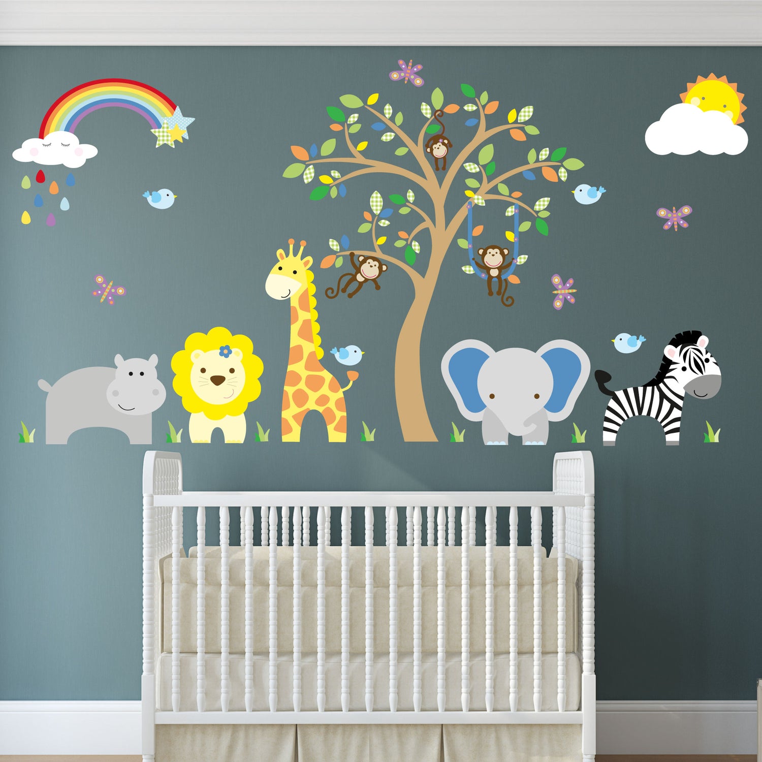 Jungle Nursery Wall Stickers