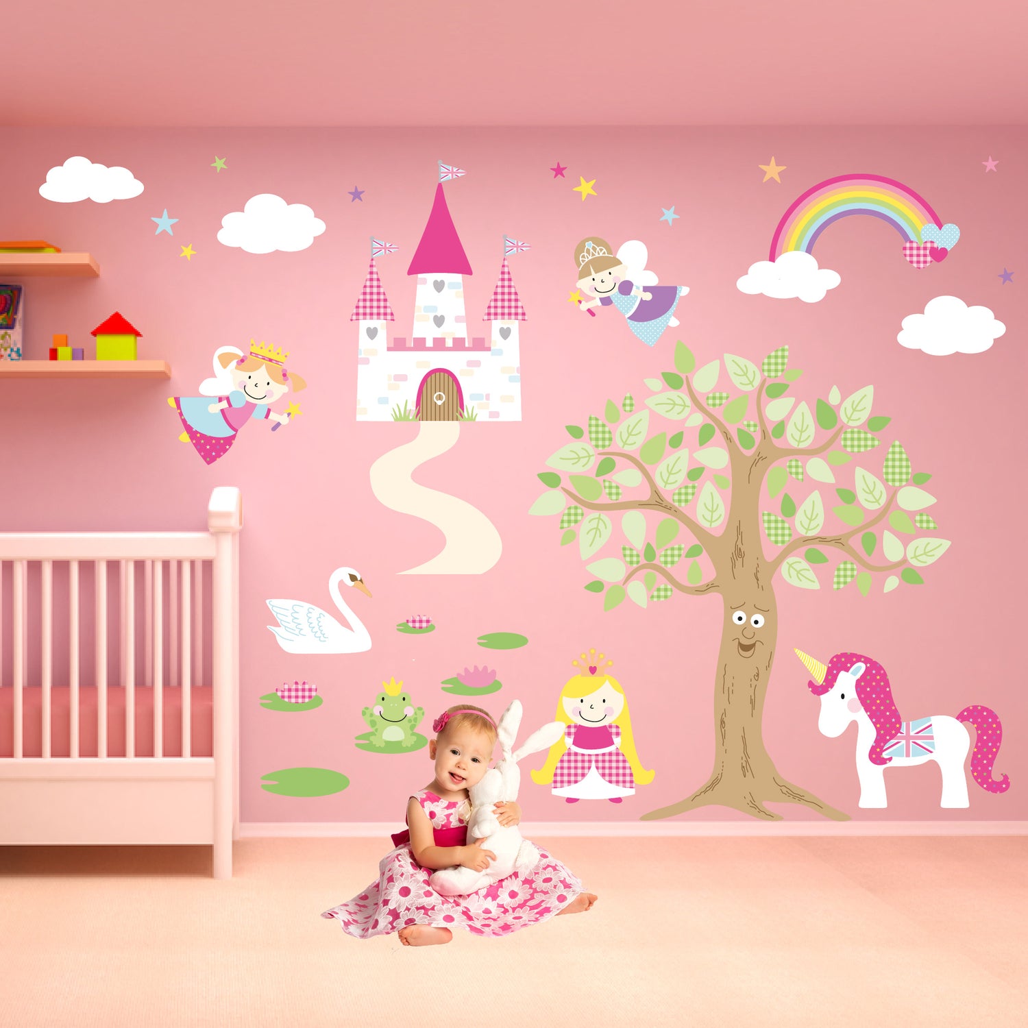 Fairy Princess Wall Stickers