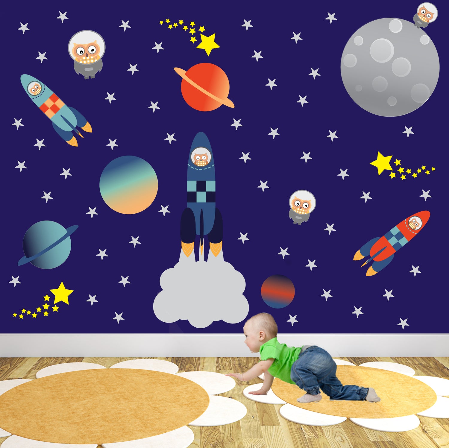 Space Wall Stickers