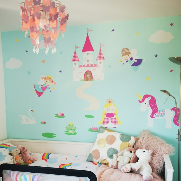 Fairy Princess Nursery Wall Stickers