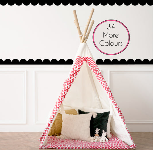 Scallop Edge Wall Stickers