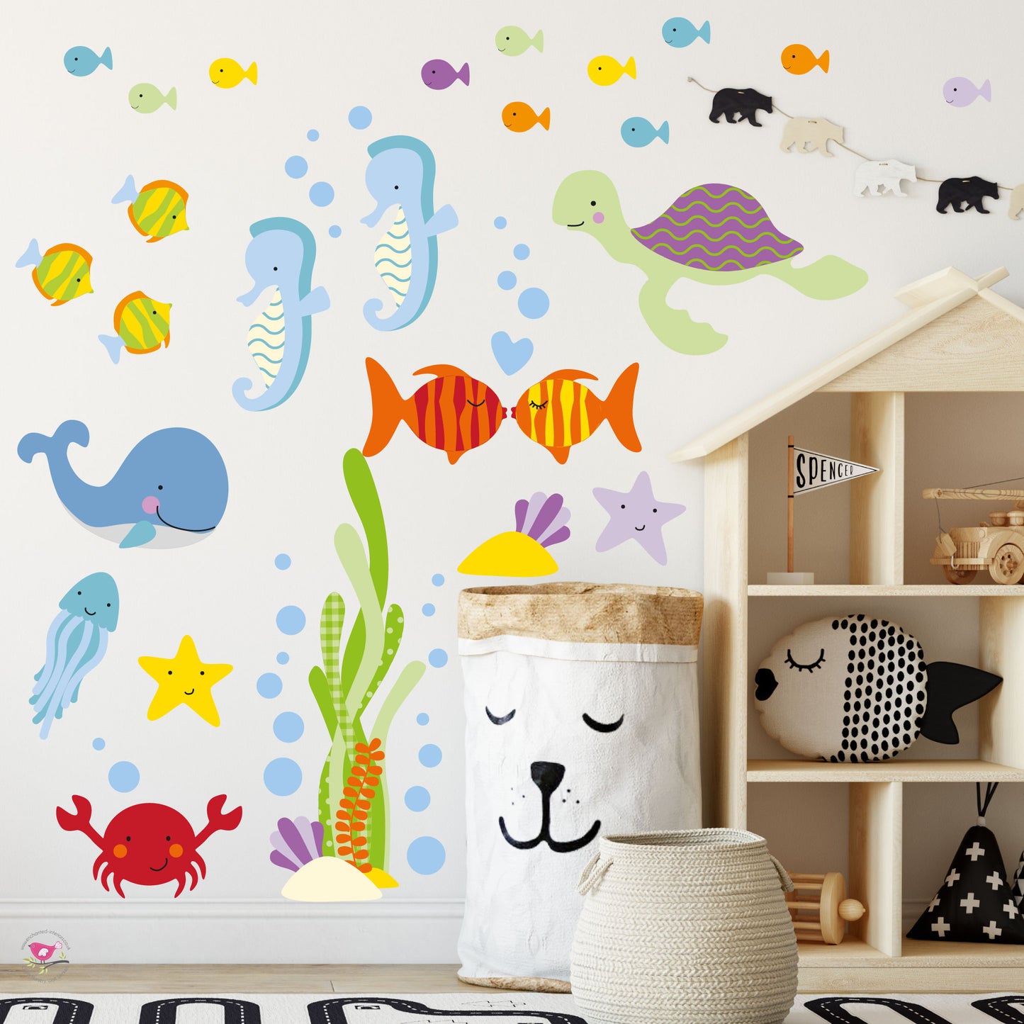 Fish Nursery Wall Stickers