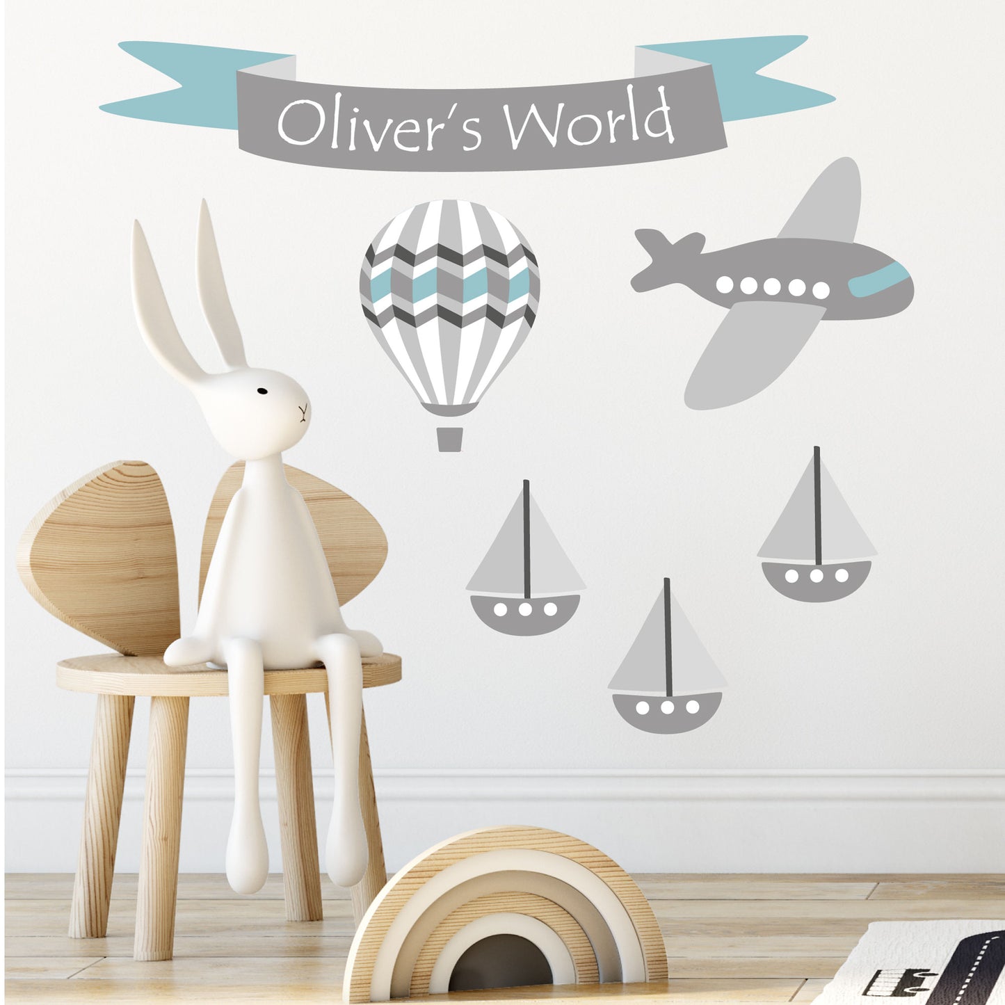 Personalised Banner Wall Sticker