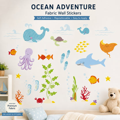 Large Ocean Nursery Wall Stickers