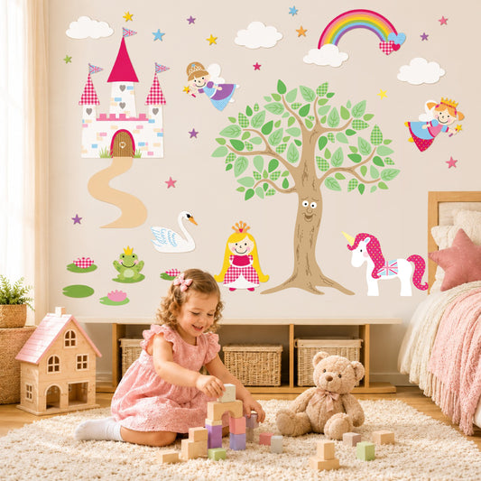Fairy Princess Nursery Wall Stickers