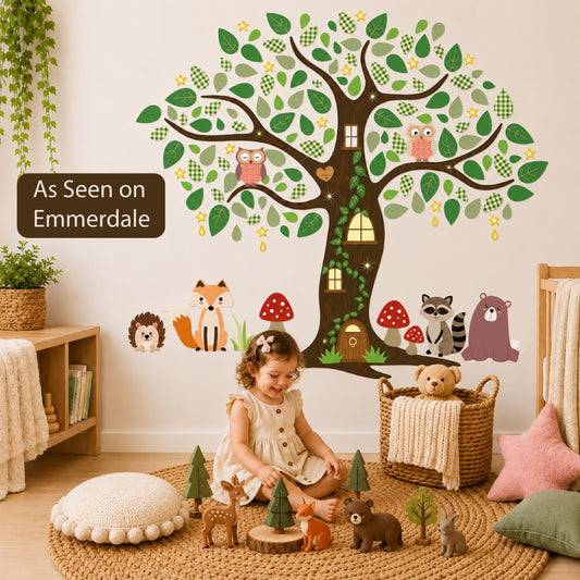Enchanted Forest Nursery Wall Stickers