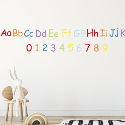 ABC 123 Wall Stickers