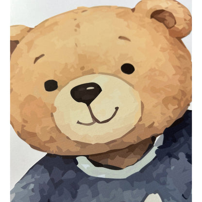 Footballer Wall Stickers with Teddy Bears