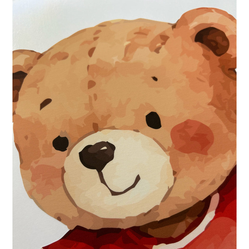 Footballer Wall Stickers with Teddy Bears