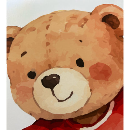 Footballer Wall Stickers with Teddy Bears