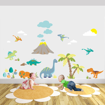 Large Dinosaur Nursery Wall Stickers