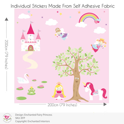 Fairy Princess Nursery Wall Stickers