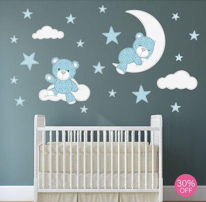 Teddy Bear Wall Stickers