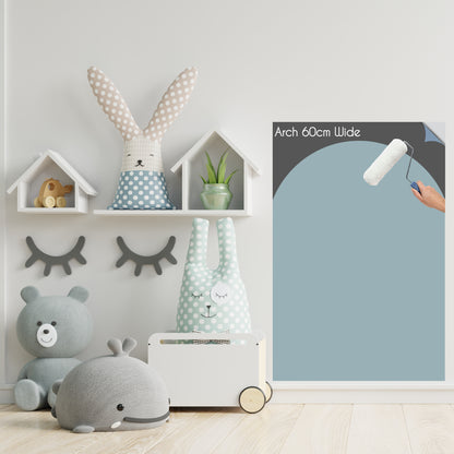 Giant Scallop Arch Stencil, Boho Nursery Wall Decor