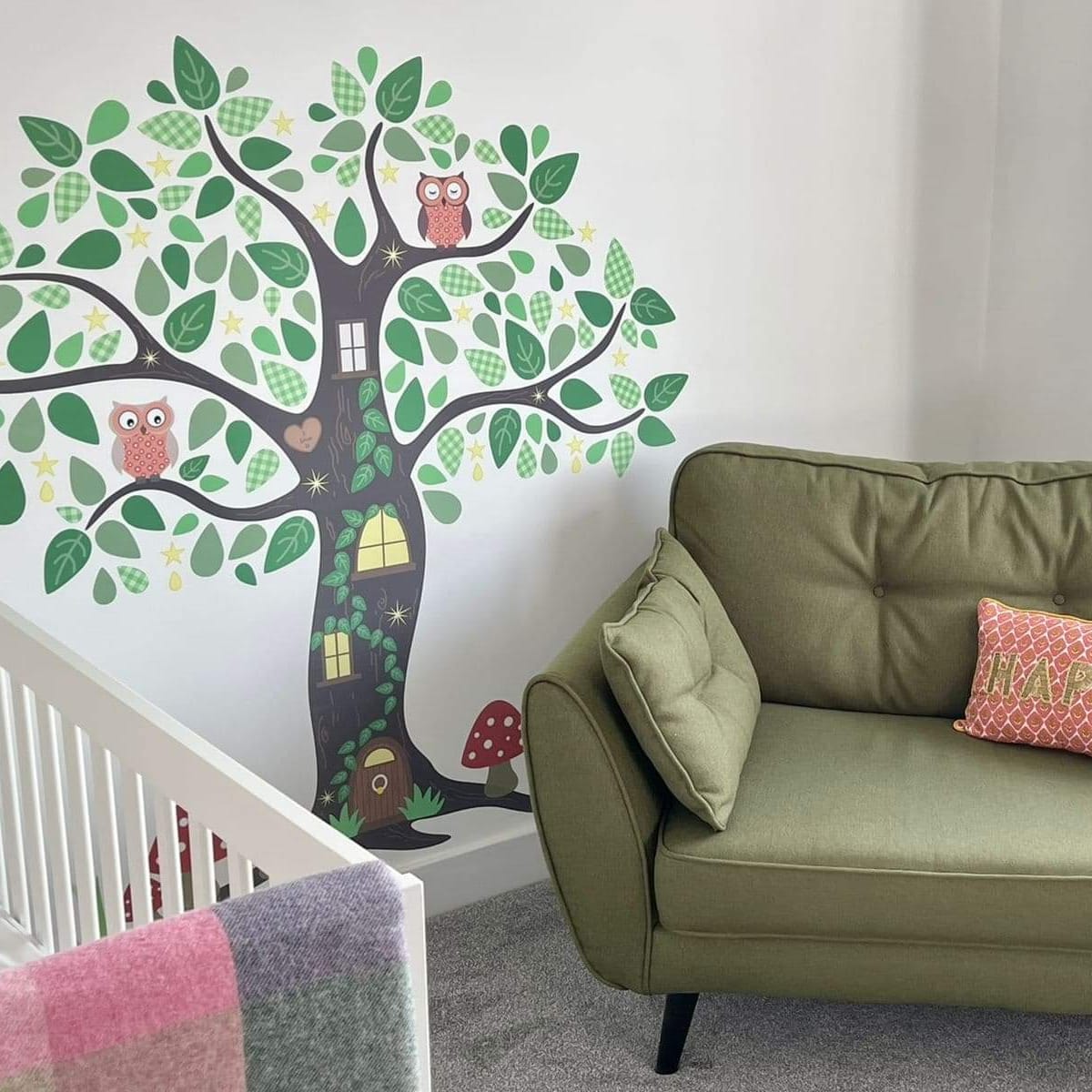 Enchanted Forest Nursery Wall Stickers