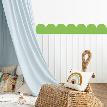 Scallop Edge Wall Stickers