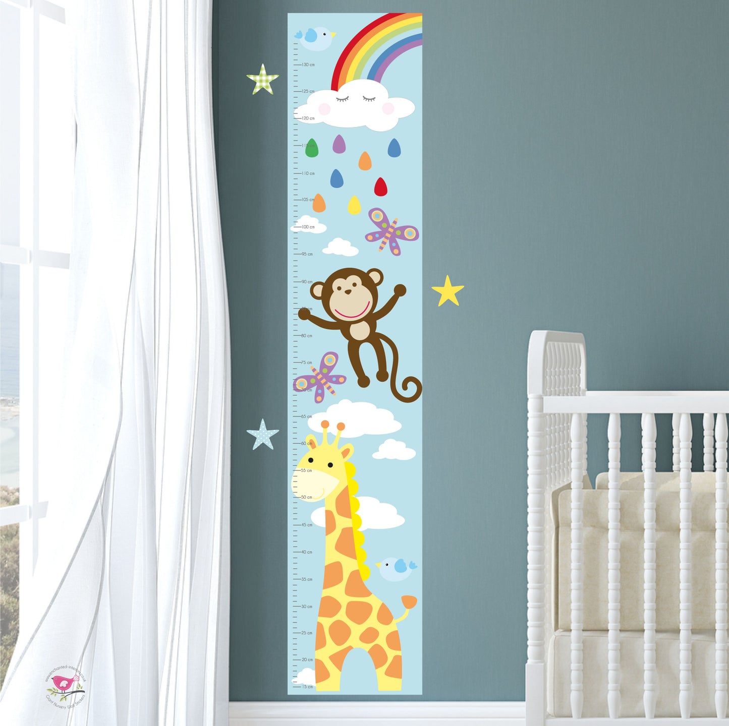 Jungle Growth Chart for Children
