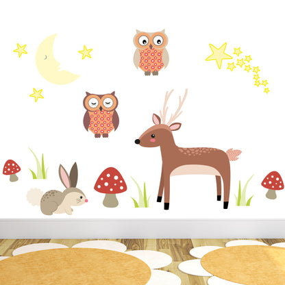 Woodland Animal Wall Stickers