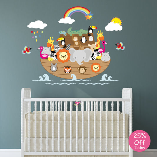 Noah's Ark Nursery Wall Stickers