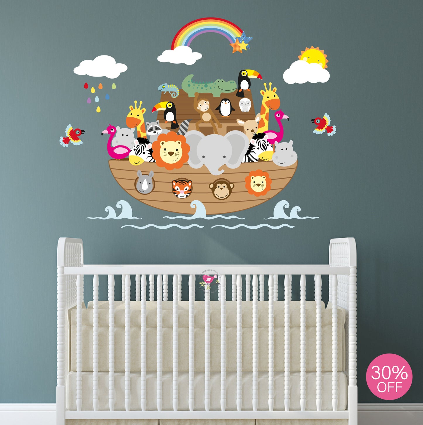 Noah's Ark Nursery Wall Stickers