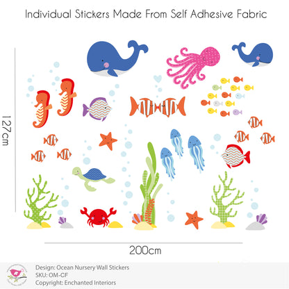 Ocean Nursery Wall Stickers