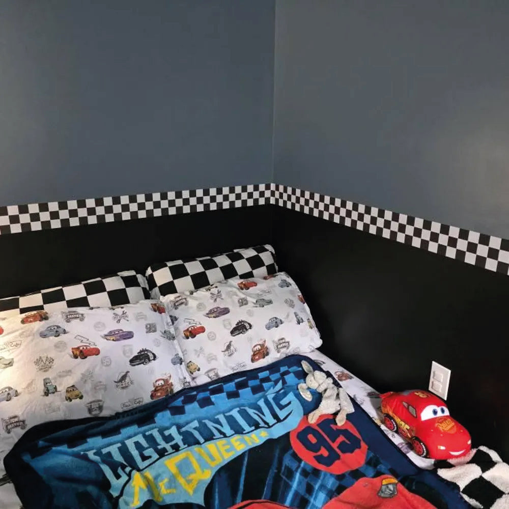 Racing Car Themed Wall Sticker Border