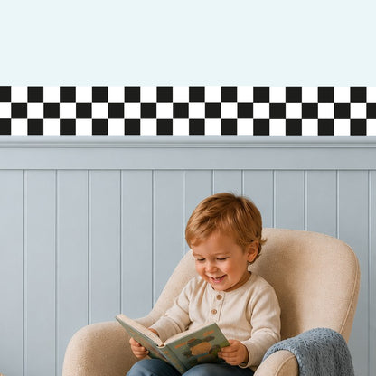 Racing Car Themed Wall Sticker Border