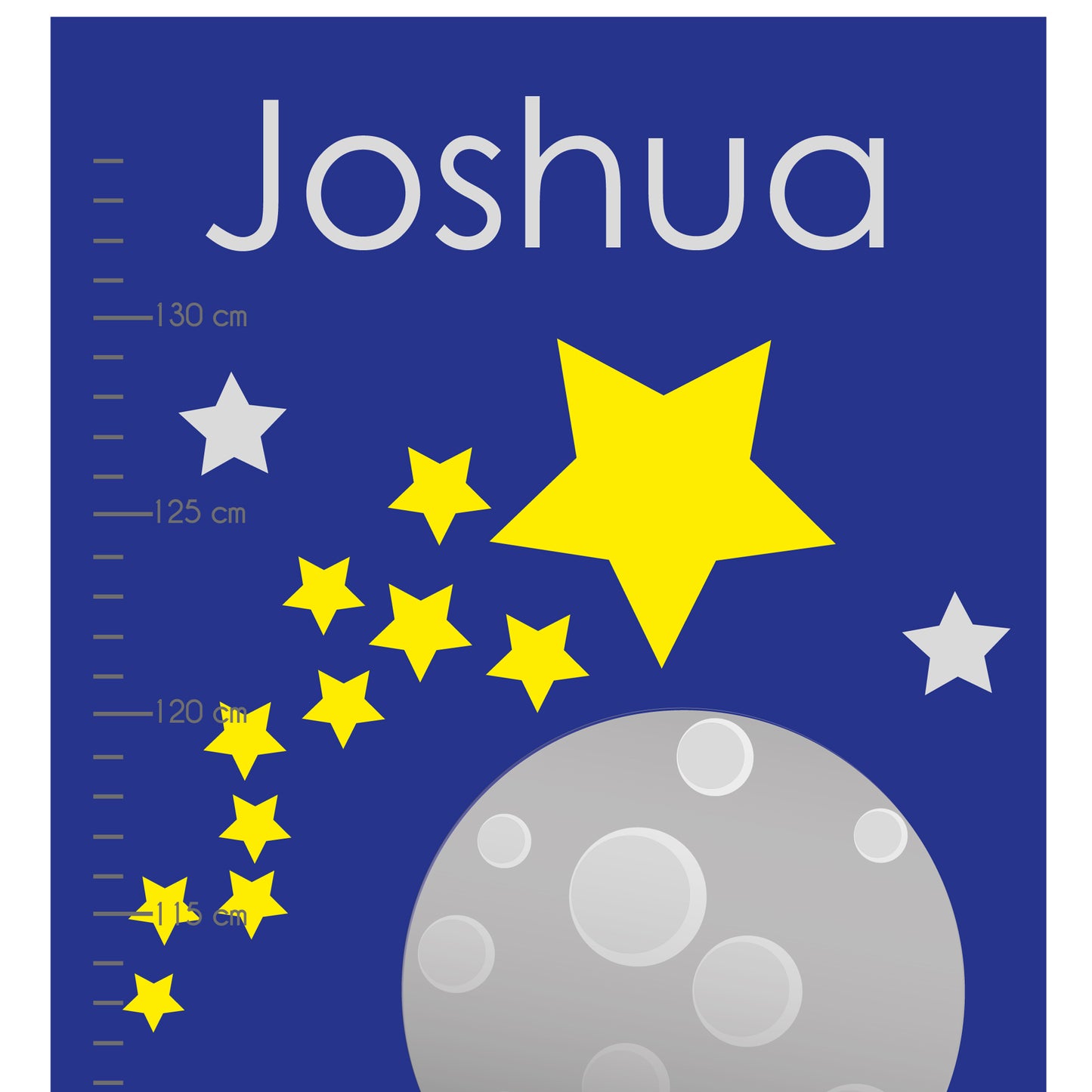 Outer Space Kids Growth Chart