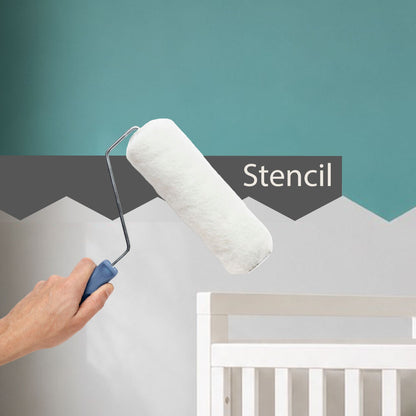 Zigzag Stencil for Painting Borders